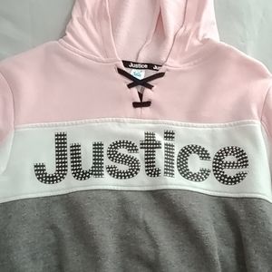 Hoodie Justice, Size 8